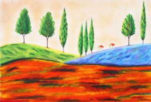 "Bright Coloured Hills"