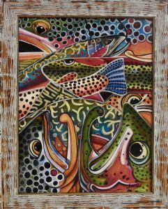 "Trout Reflections 1"
