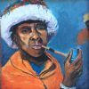 "Xhosa Enjoying Smoking"