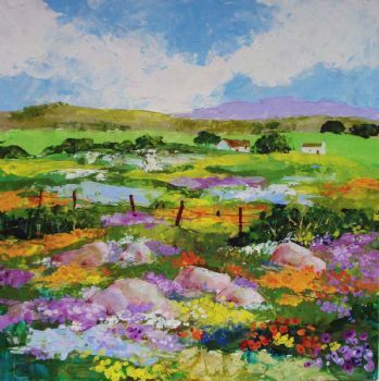 "Floral Explosion in Namaqualand"