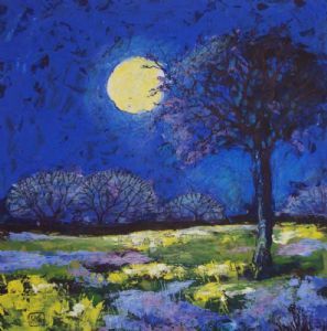 "Moonlit Landscape"