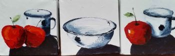 "Red Apples and Enamel"