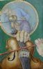 "Violinist Playing in Mirror"