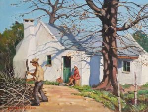 "Gathering Fire Wood for the Winter"