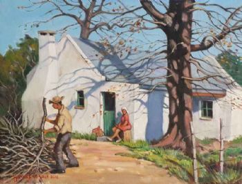 "Gathering Fire Wood for the Winter"