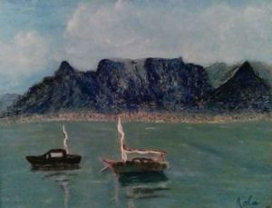 "Boats in Table Bay"