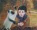 Boy and His Cat
