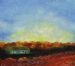 Cottage red river blue sky