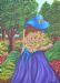 Lady Walking in Park