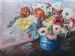 Spring Flowers in a Bowl