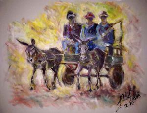"The Donkey Cart - Fancy a Ride?"