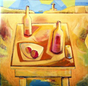"Still Life with Lighthouse"