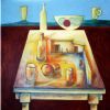 "Still Life with Stellenbosch Wine Farm Elements"