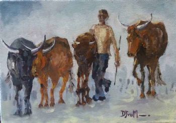 "Herding Nguni Catle"