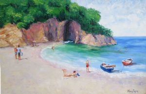 "A Beach in Corfu"