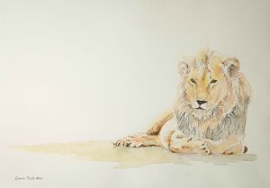 "Relaxing - Lion"