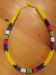 Traditional Yellow Zulu African Neclace