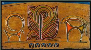 "Welwichia . Namib Desert"