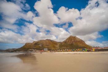 "Muizenberg Beach - Low Tide"