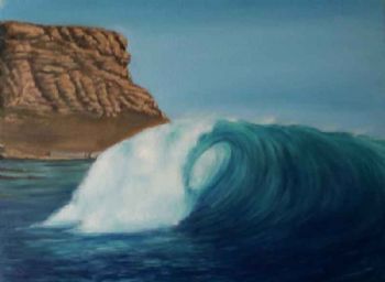 "Wave at Elands Bay"