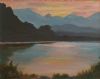"Sunset Sedgefield Lagoon"
