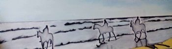"Horse on the Beach 2"