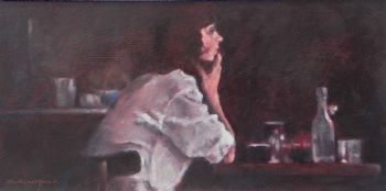 "Girl in White Blouse"