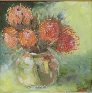 "Pincushion Proteas"