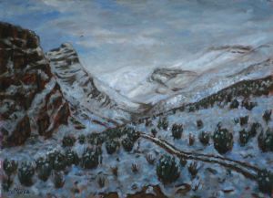 "Sneeu op Matroosberg / Snow on Matroosberg"
