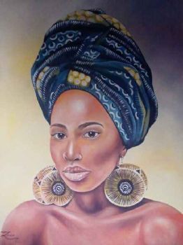 "African Young Bride,Makoti"