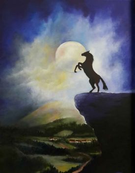 "The black horse"