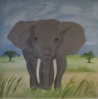 "Serengeti Elephant"