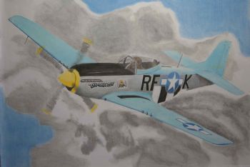 "p51 Mustang Six Shooter"
