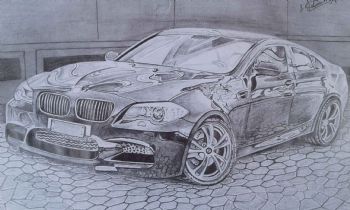 "Parked BMW"