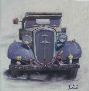 " A Rustic Old Motorcar 1 "