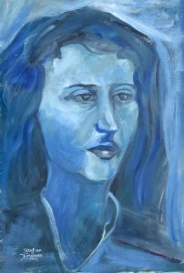 "Lady in Blue"