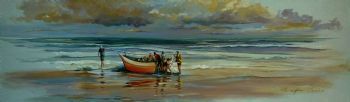 "Late Afternoon After Fishing"