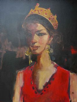 "The Lady Wearing A Crown"