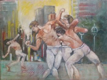 "Sunset Dancers"