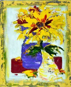 "Abstract Sunflower"
