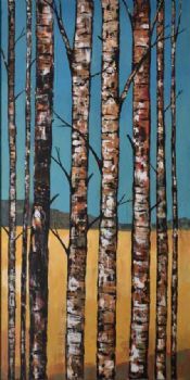 "Silver Birch Trees"