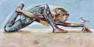 "Lizard and the Sandplover"