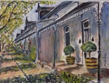 "Dorp Street in Stellenbosch"