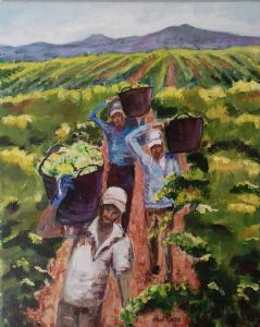 "Grape Pickers in the Cape"