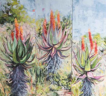 "Aloe Triptych"