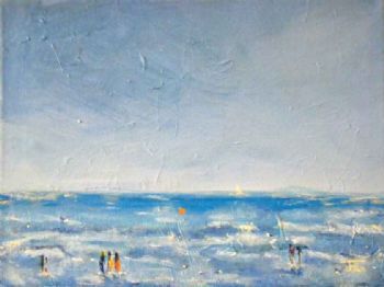 "Yacht on Horizon"