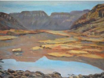 "Palm Springs Fish River Canyon Namibia"