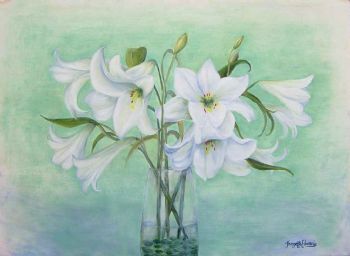"Birthday Lillies"