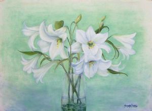 "Birthday Lillies"