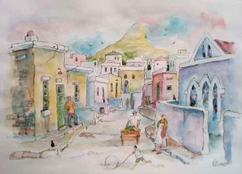 "Malay Quarter, Under Signal Hill"